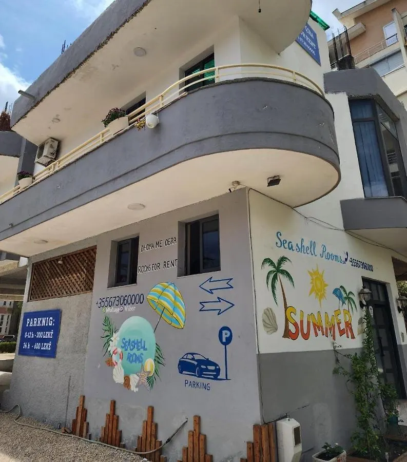 Seashell Beach Rooms Škalngur 酒店